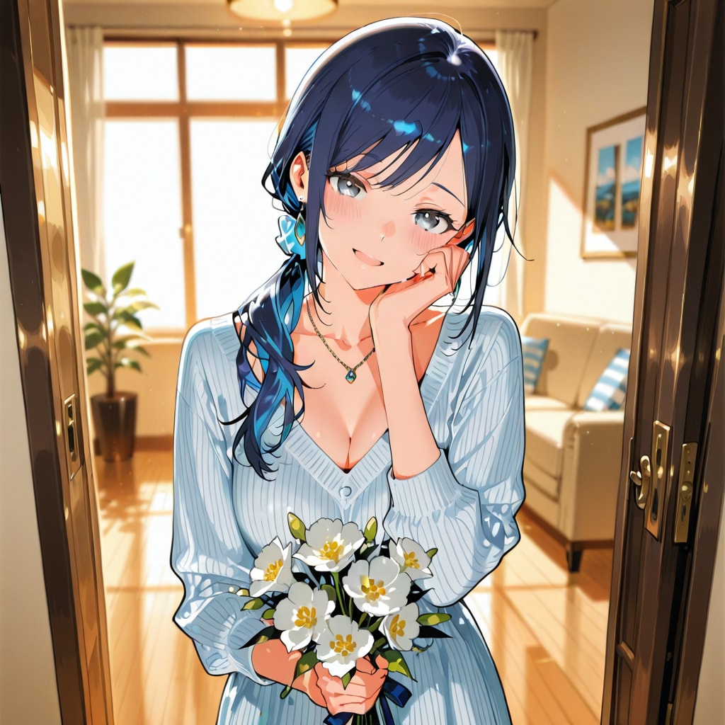 ブーケを貰った七瀬　103