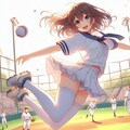パンチラ野球（Copilot） 5枚目