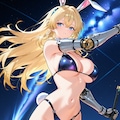銀河を翔けるビキニアーマーうさぎ剣士さん 4枚目