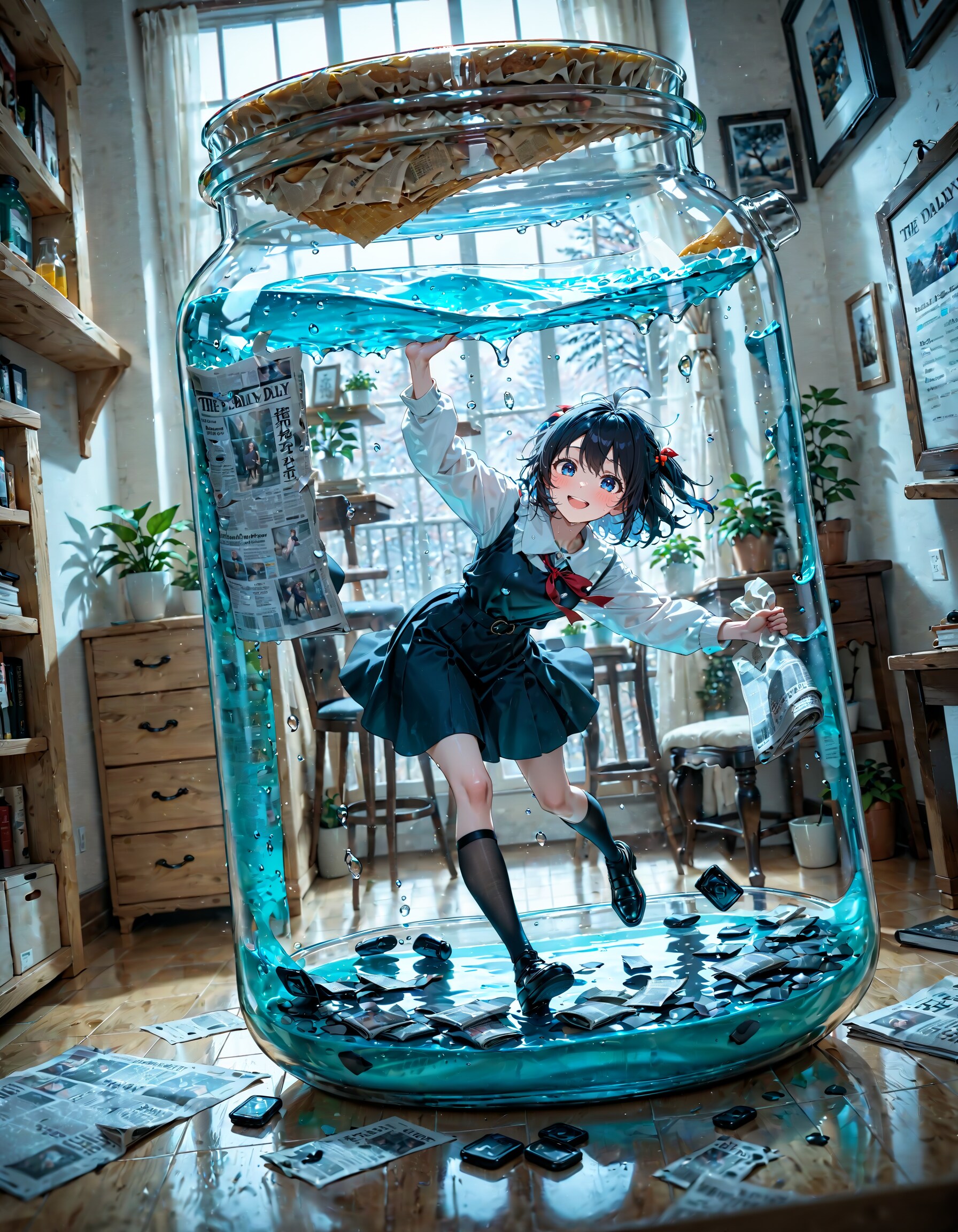 今日は何の日？　東京初の日刊新聞創刊日　その２ | の人気AIイラスト・グラビア