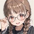Braid and glasses 3枚目