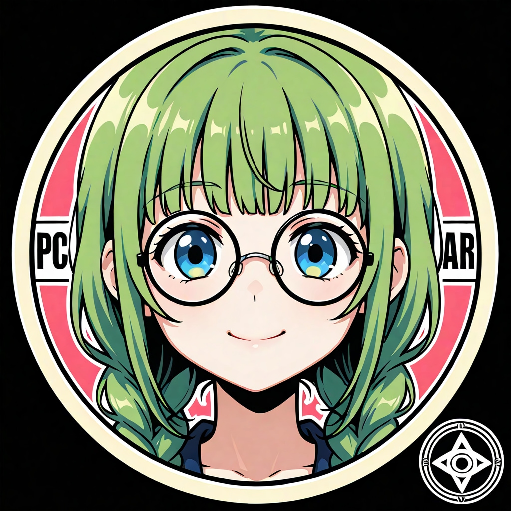 Braid and glasses