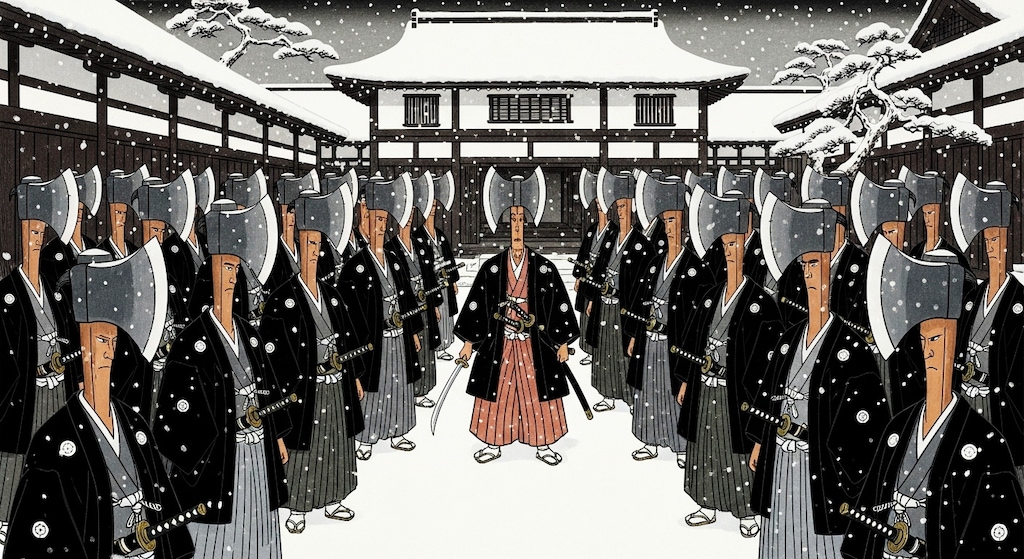 斧々方、討ち入りでござる