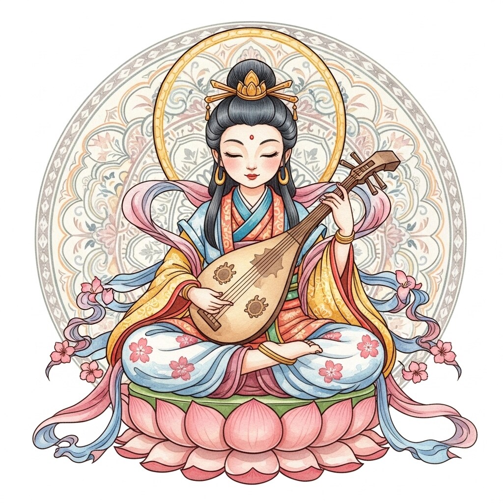 今日の弁才天様 | の人気AIイラスト・グラビア