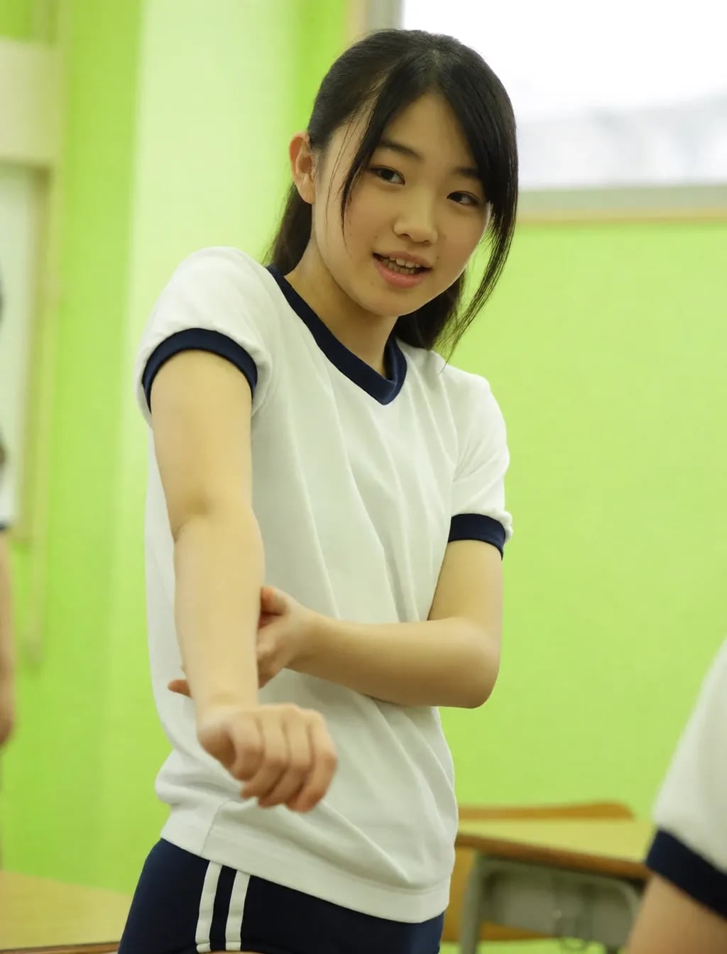 普通の子たちの体育着