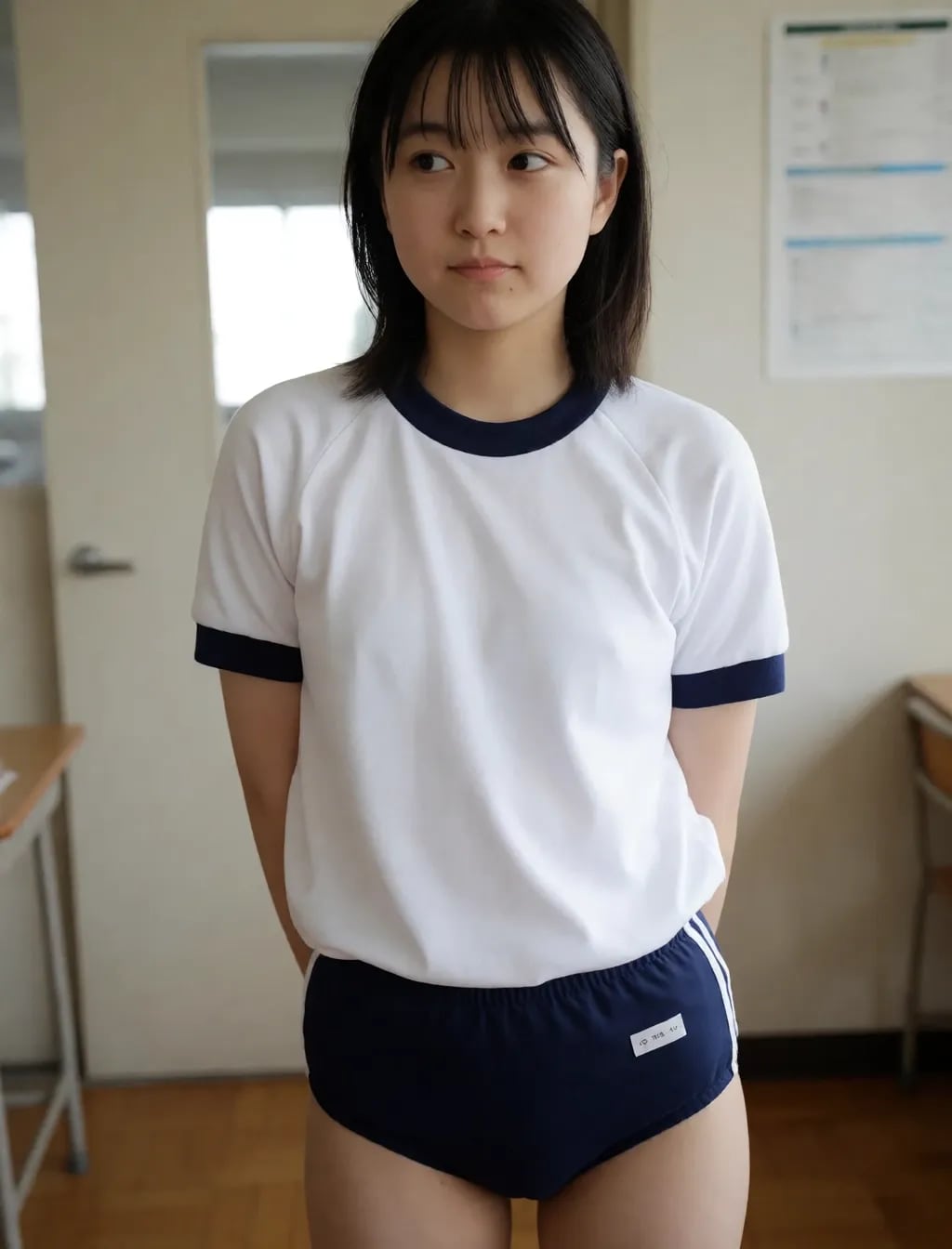 普通の子たちの体育着