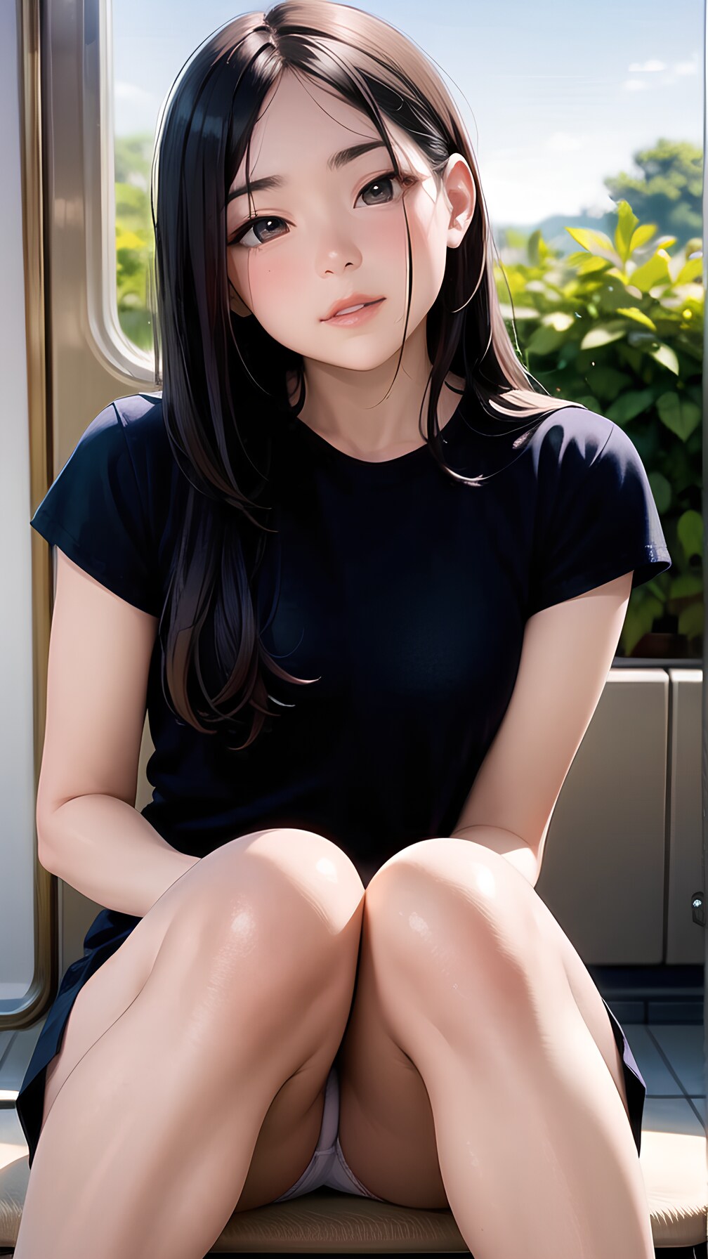パンチラ1