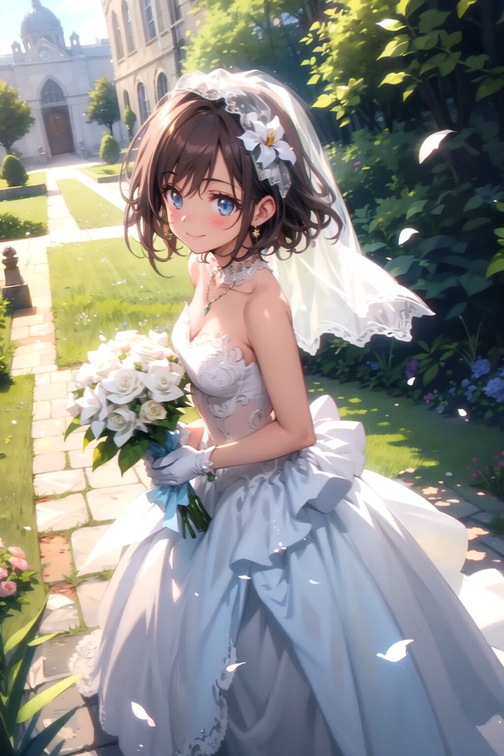 純白の誓い | の人気AIイラスト・グラビア