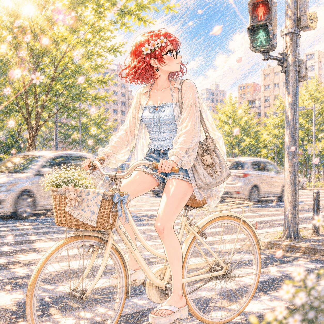 青になるまでの春時間