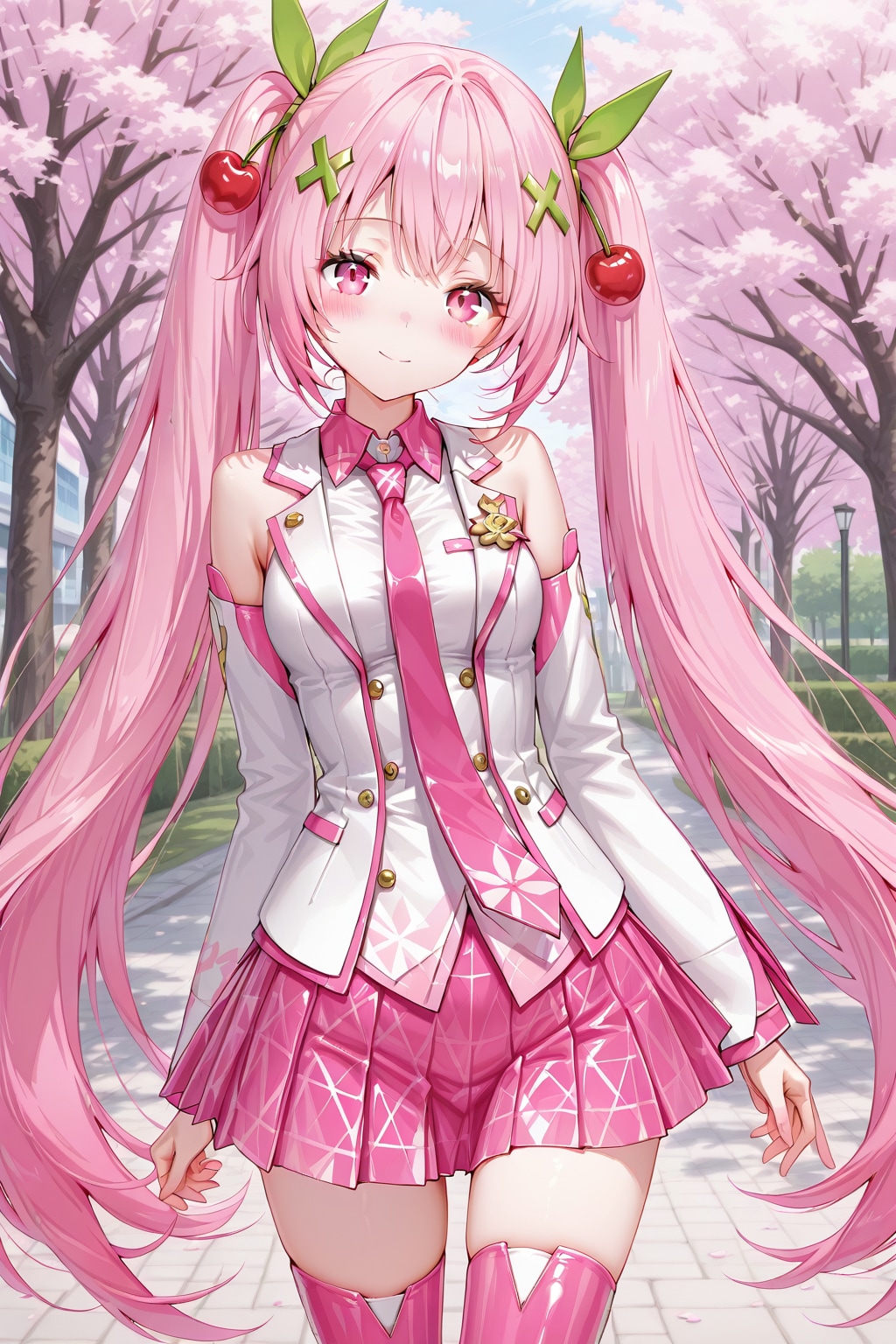 QILIN 桜ミク | の人気AIイラスト・グラビア