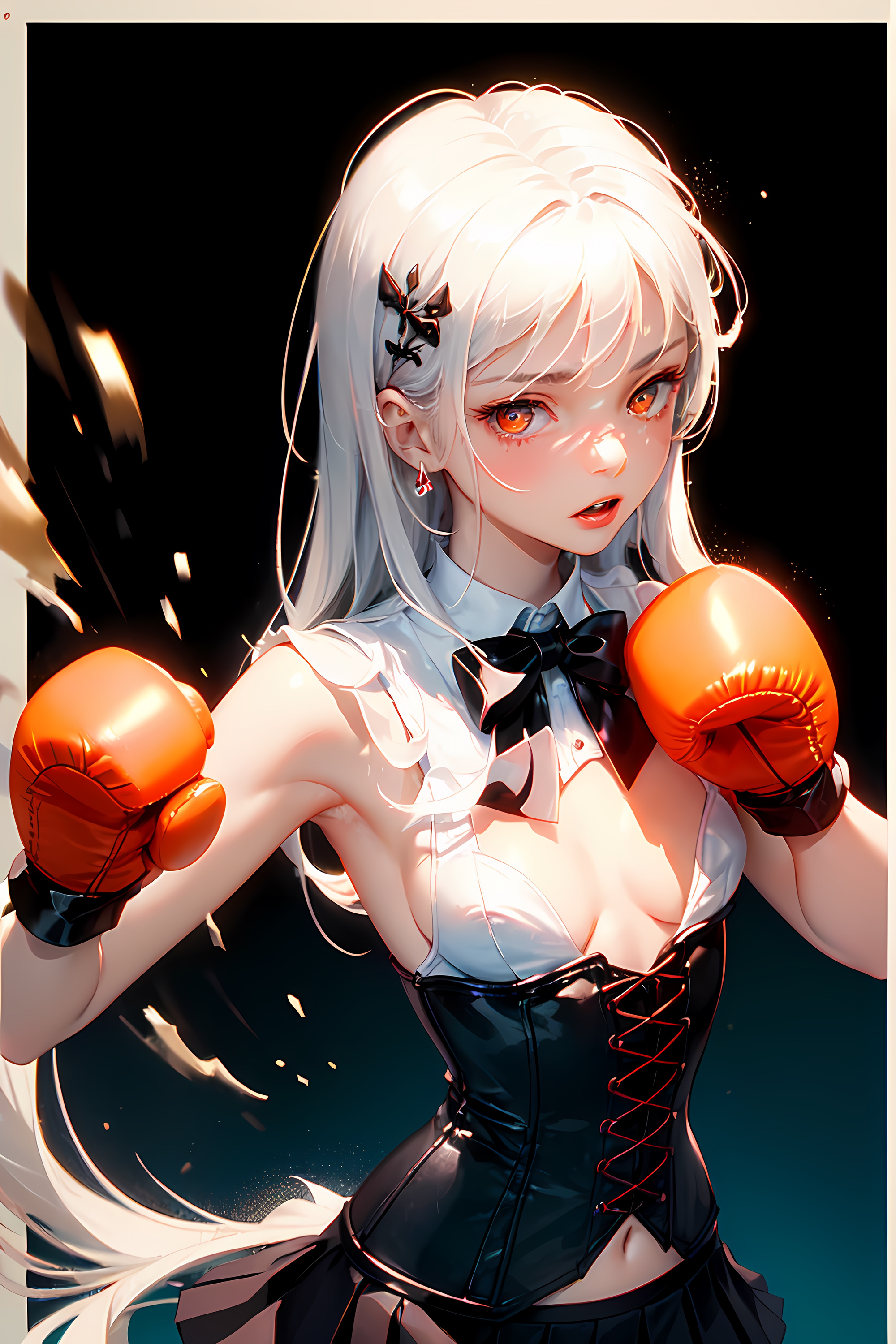 戦う女の子001