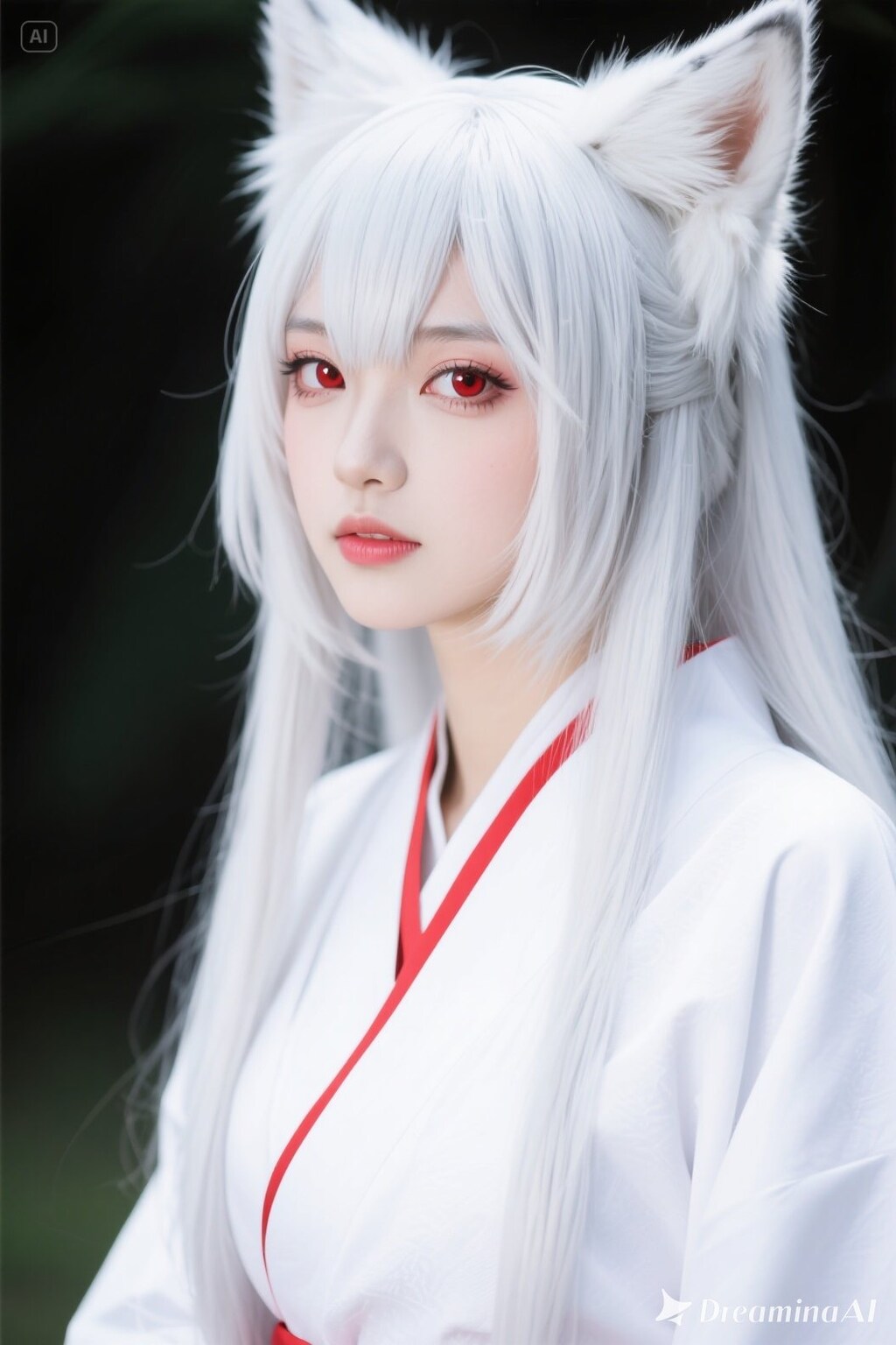 【実写風？】キツネの御神体様