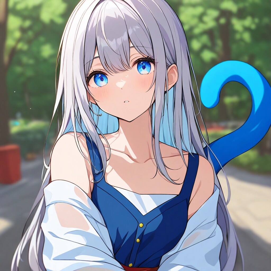 しっぽでてますよ・・・