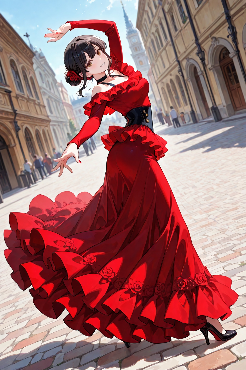 BONSAIでフラメンコ　260402 | の人気AIイラスト・グラビア