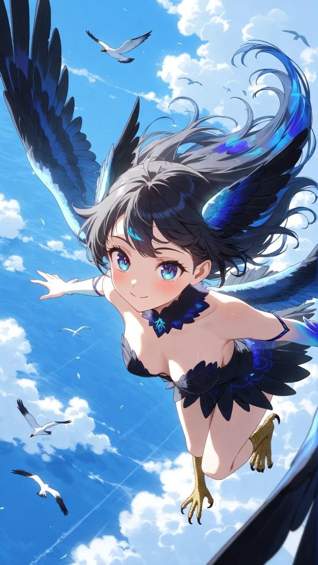 鳥になった少女