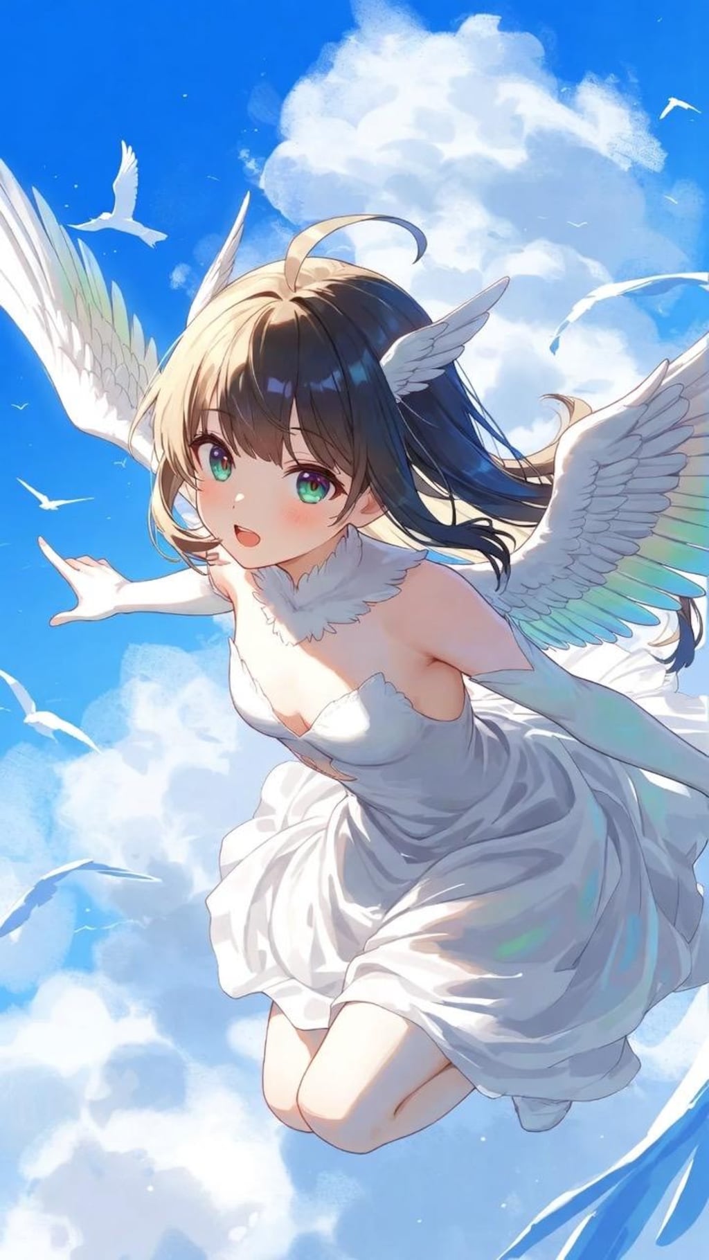 鳥になった少女