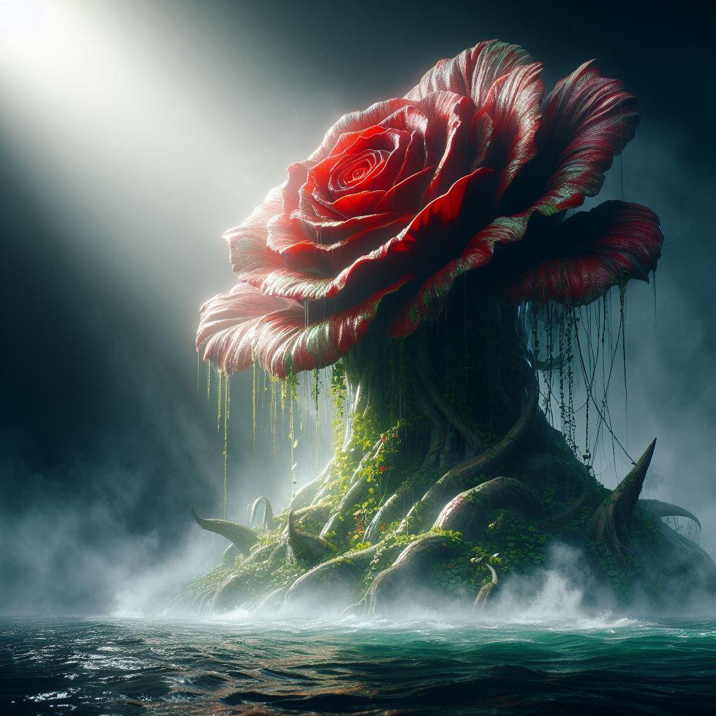薔薇の植物怪獣🌹