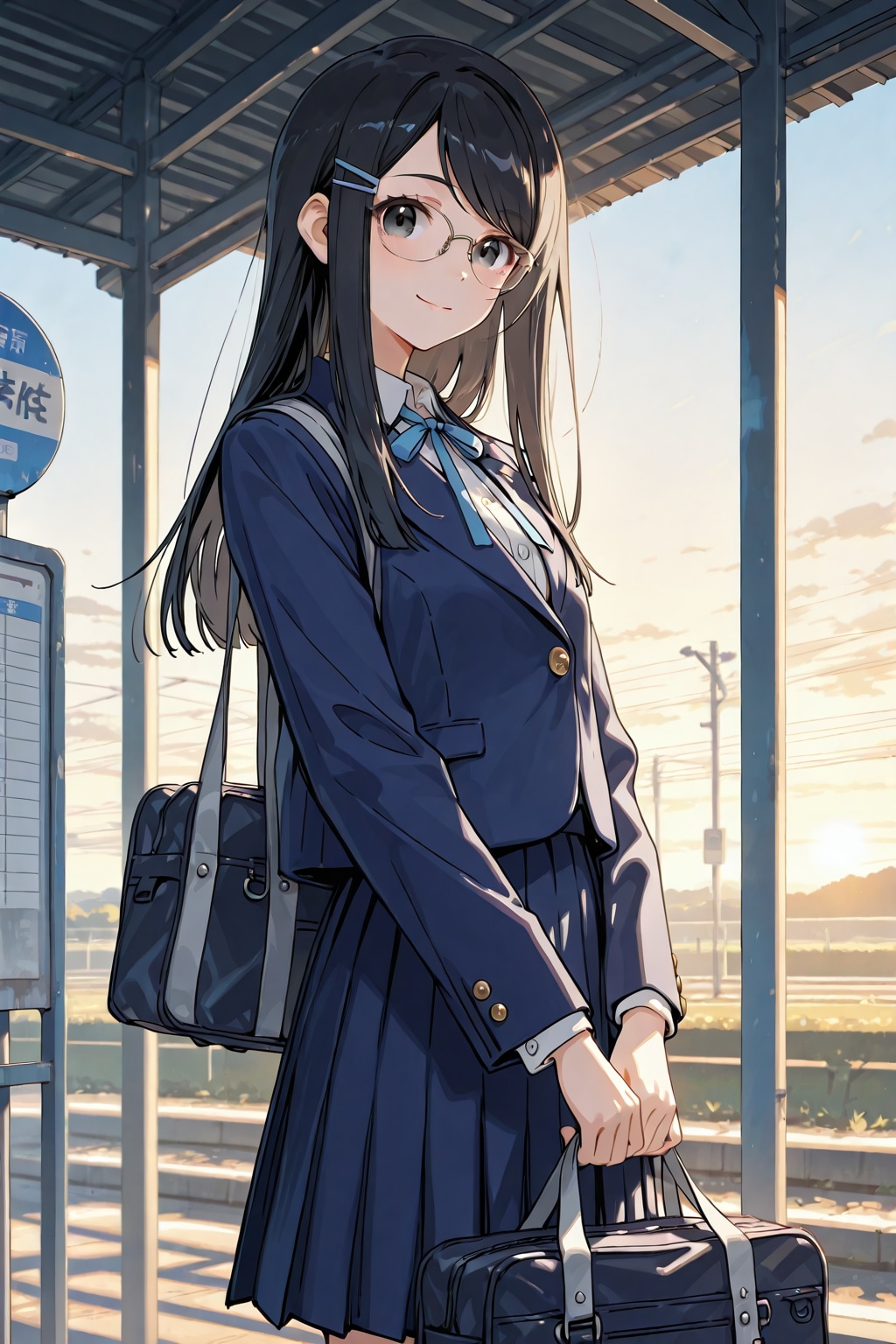 眼鏡×公立ダサ制服女子１０