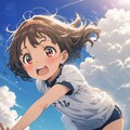 空飛ぶ少女 12枚目