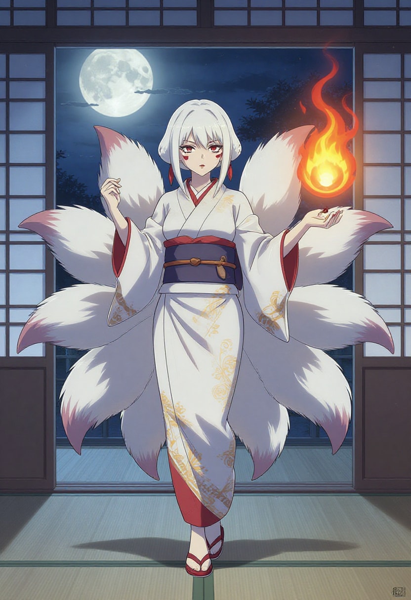 【ZIT擬人化】その77. 九尾の狐