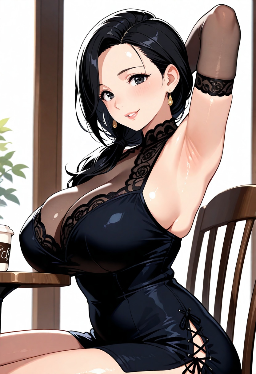 腋と太ももと笑顔