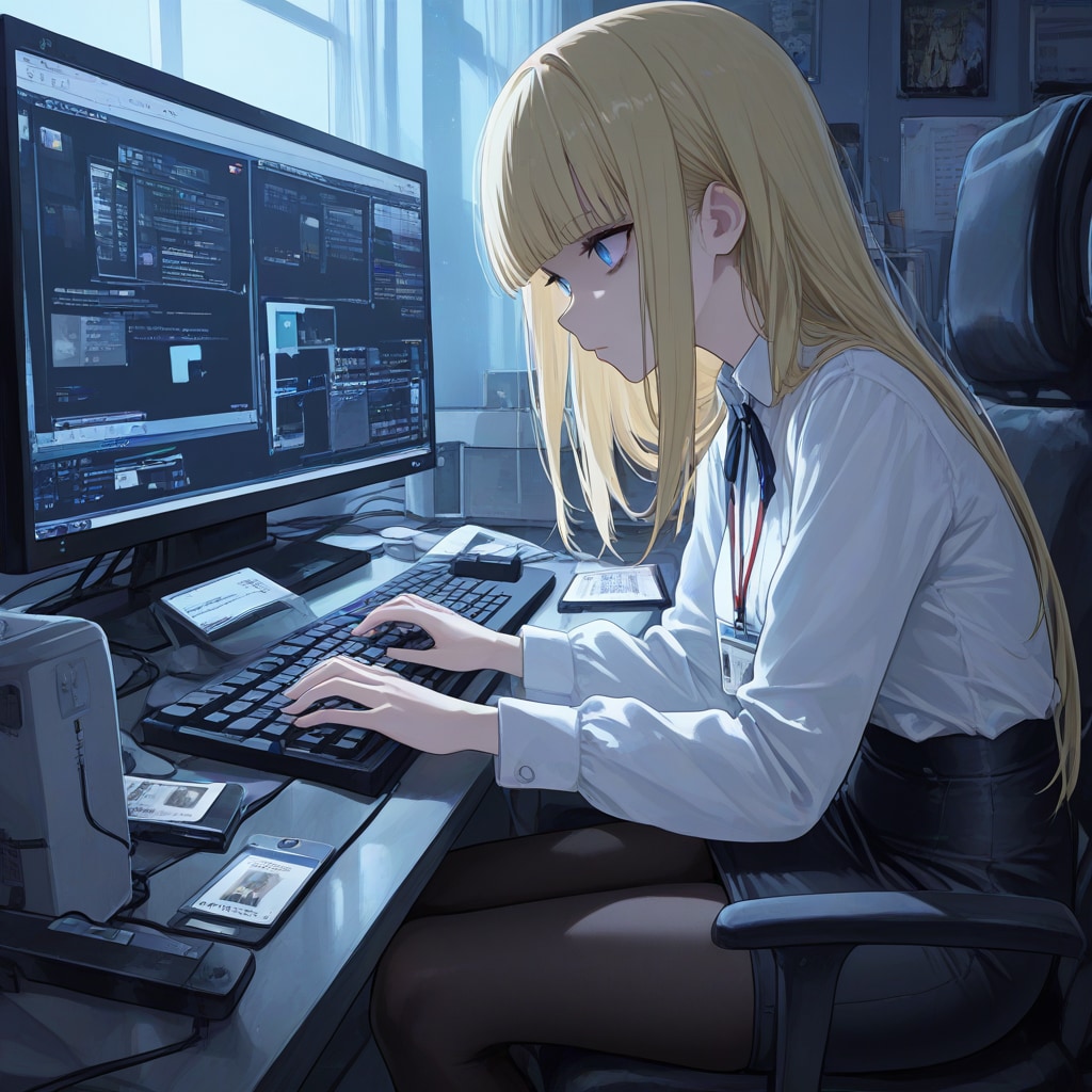 ただいま残業中につき