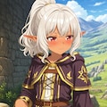 エルフちゃんのファンタジー衣装でたくしあげ 9枚目