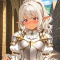 エルフちゃんのファンタジー衣装でたくしあげ 8枚目