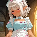 エルフちゃんのファンタジー衣装でたくしあげ 7枚目