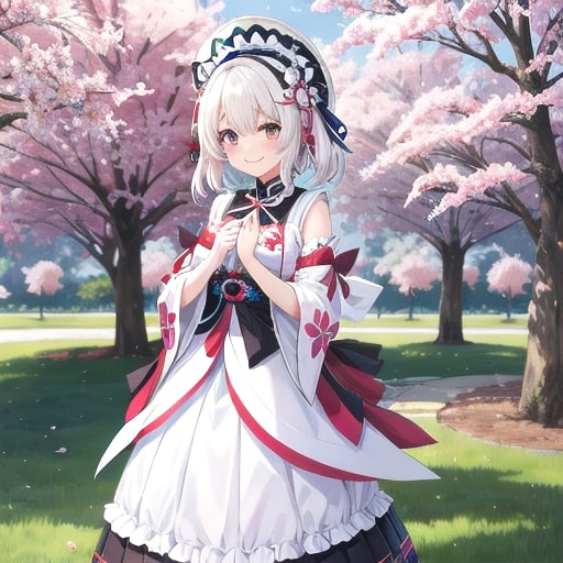 V4B一目六本桜 | の人気AIイラスト・グラビア