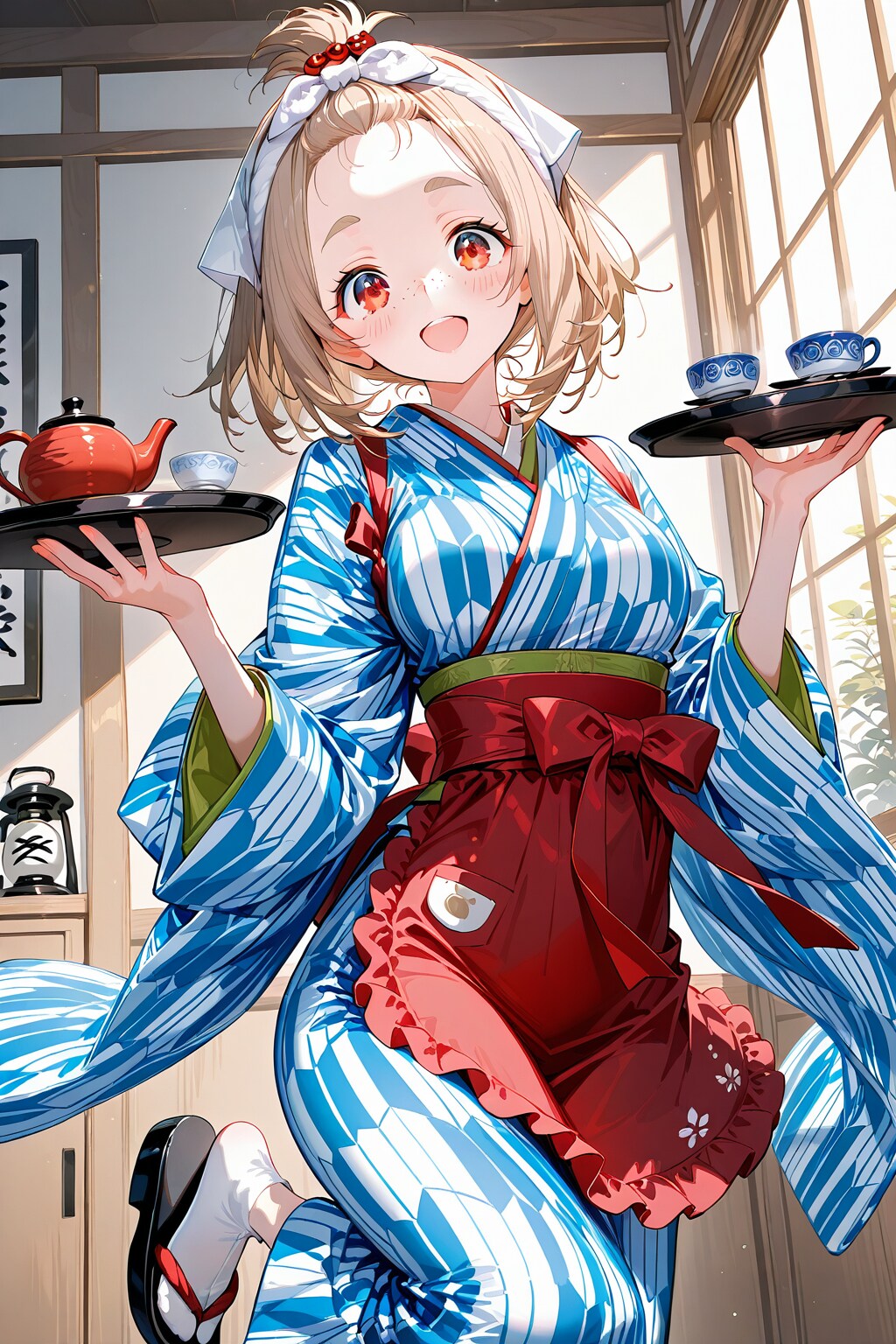 茶屋娘つむぎちゃん