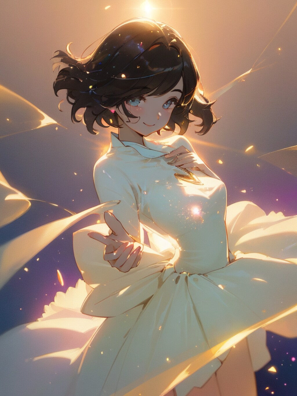 光の天使（今日の凜ちゃん）