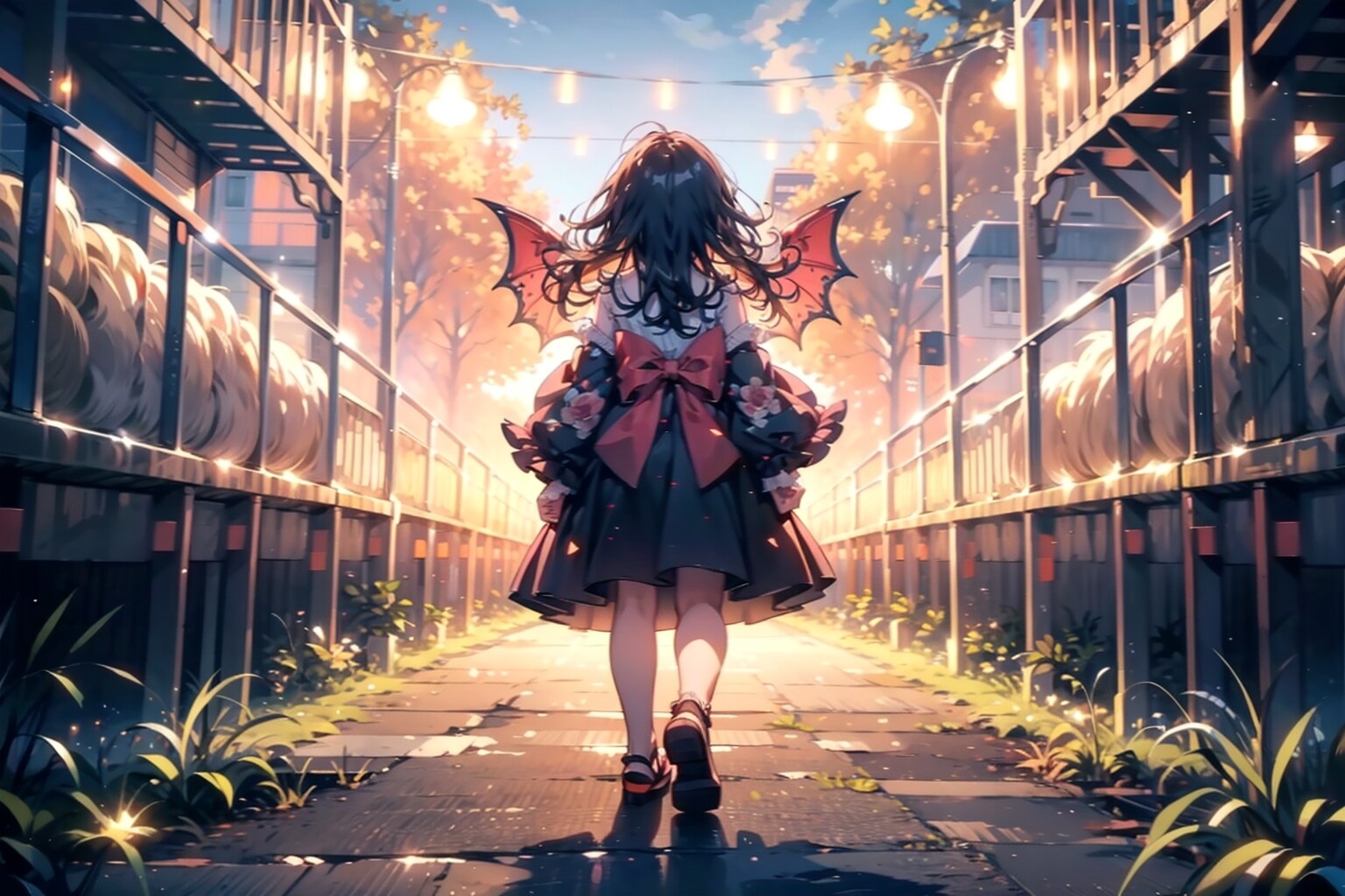 祭り囃子に向かって | の人気AIイラスト・グラビア