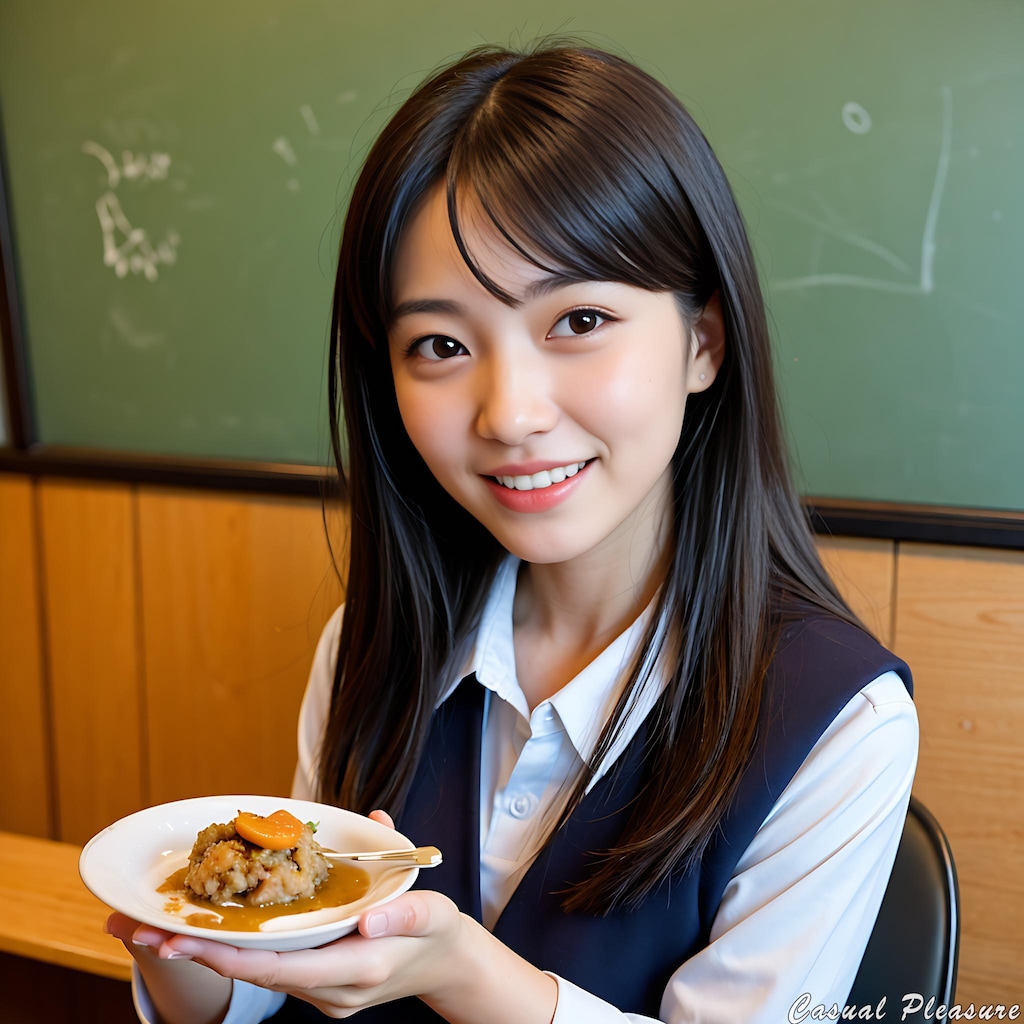 食堂部員の偵察