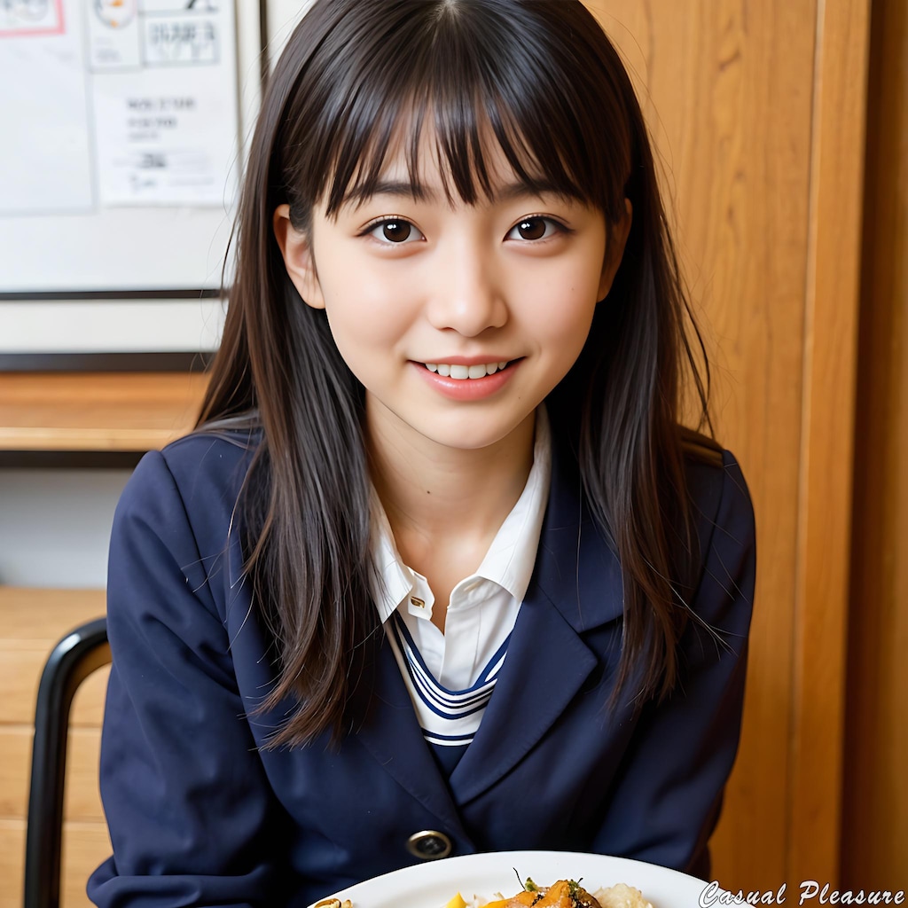 食堂部員の偵察