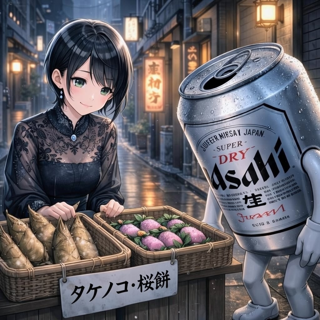 夜の街で春を売る藍音ちゃん | の人気AIイラスト・グラビア