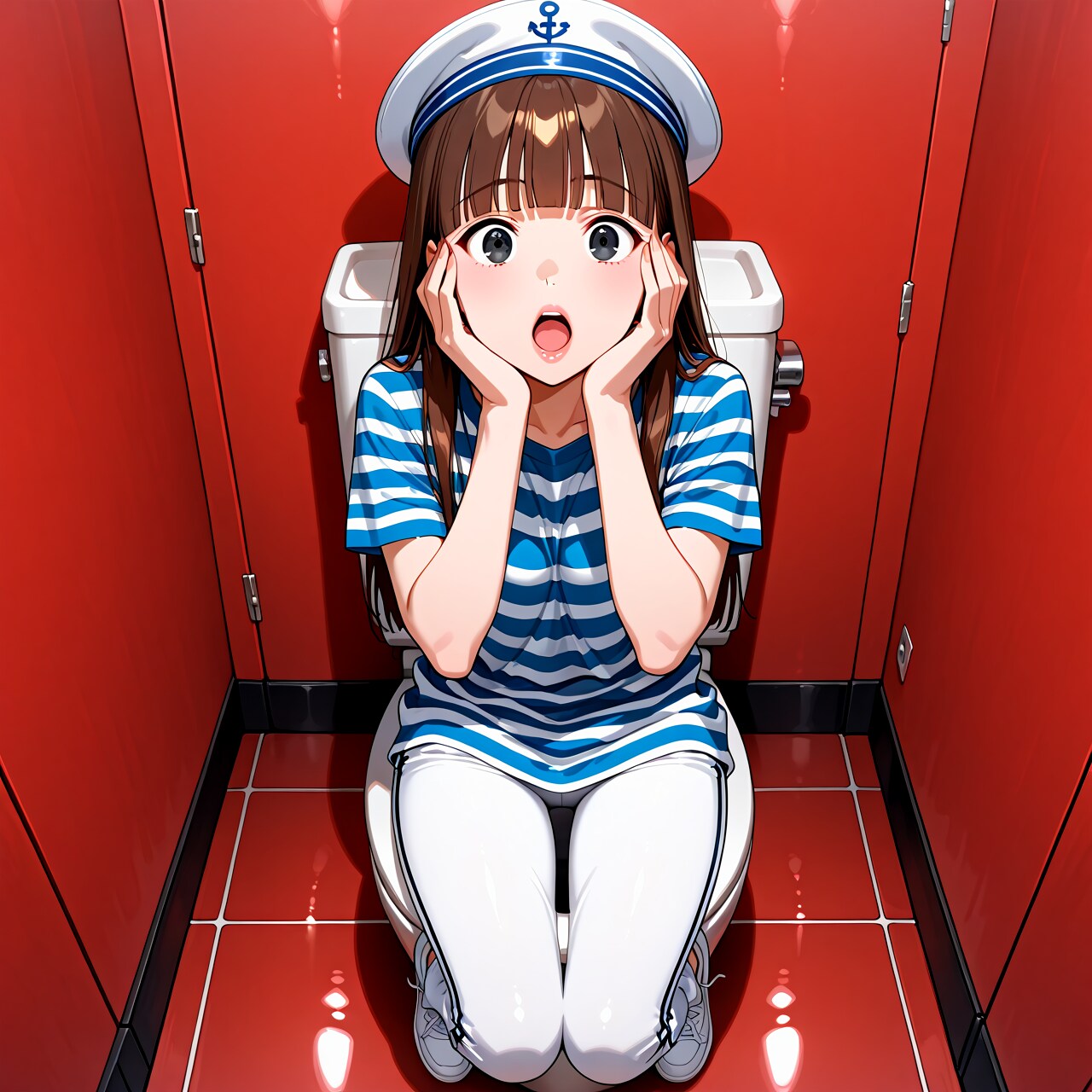 トイレが舞台となったMVをご存じでしょうか | の人気AIイラスト・グラビア