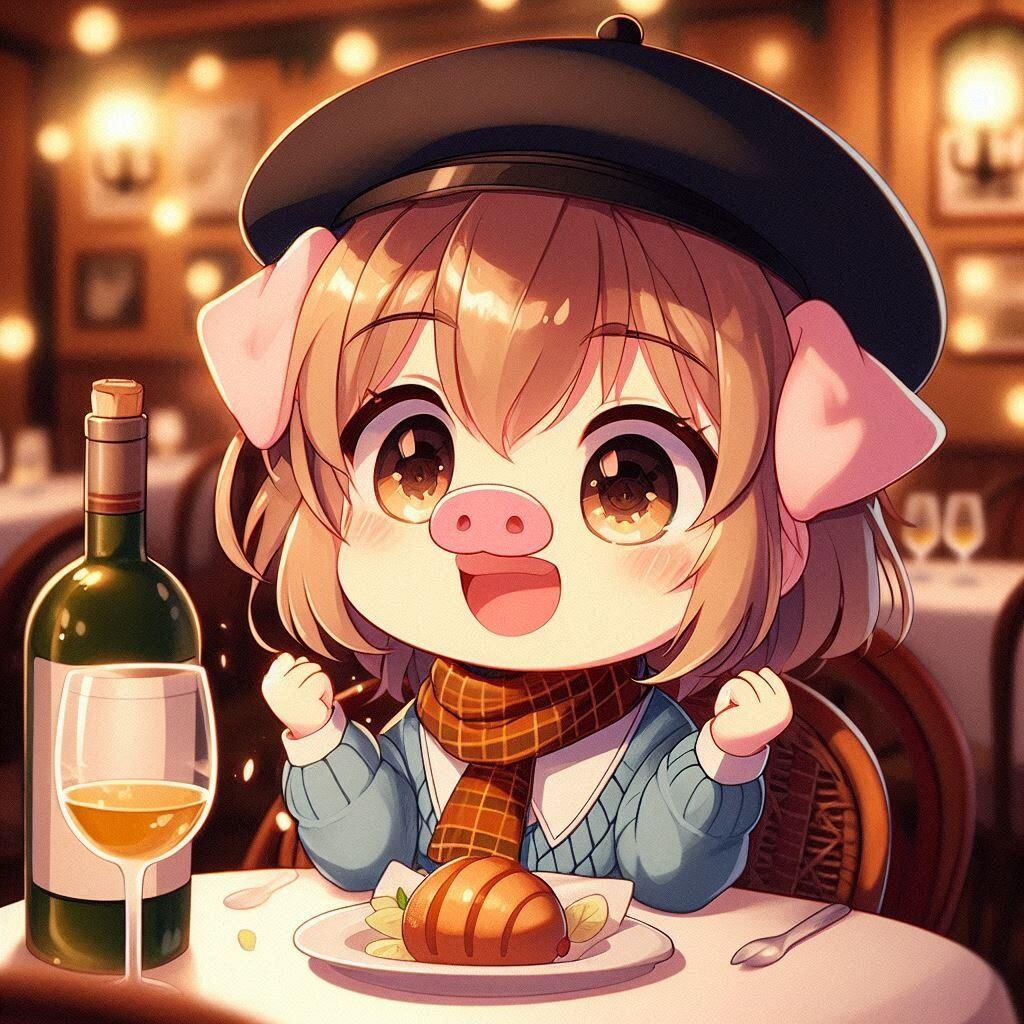 豚耳ちゃんの夕食