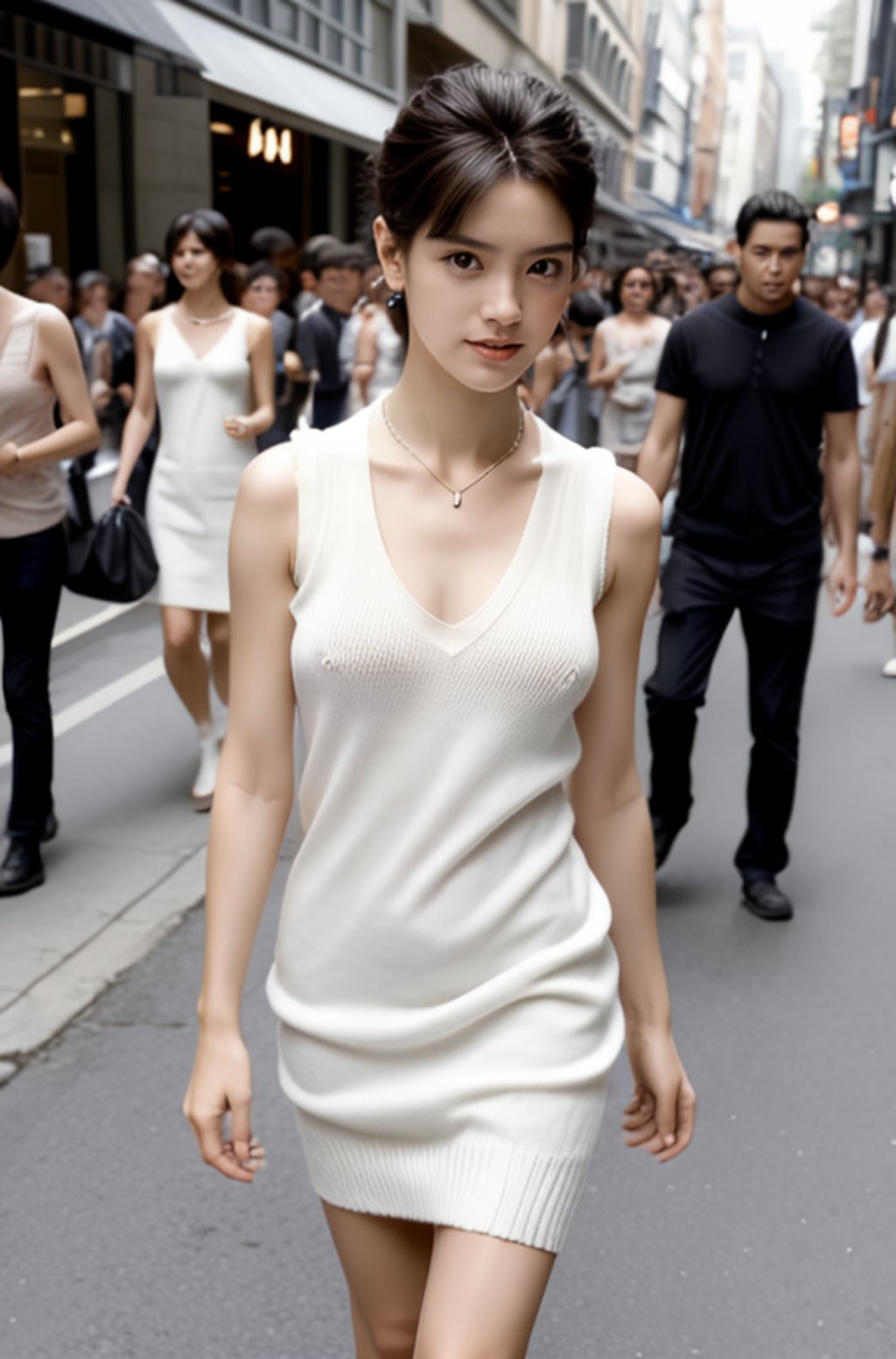 ニットワンピース　PC-4