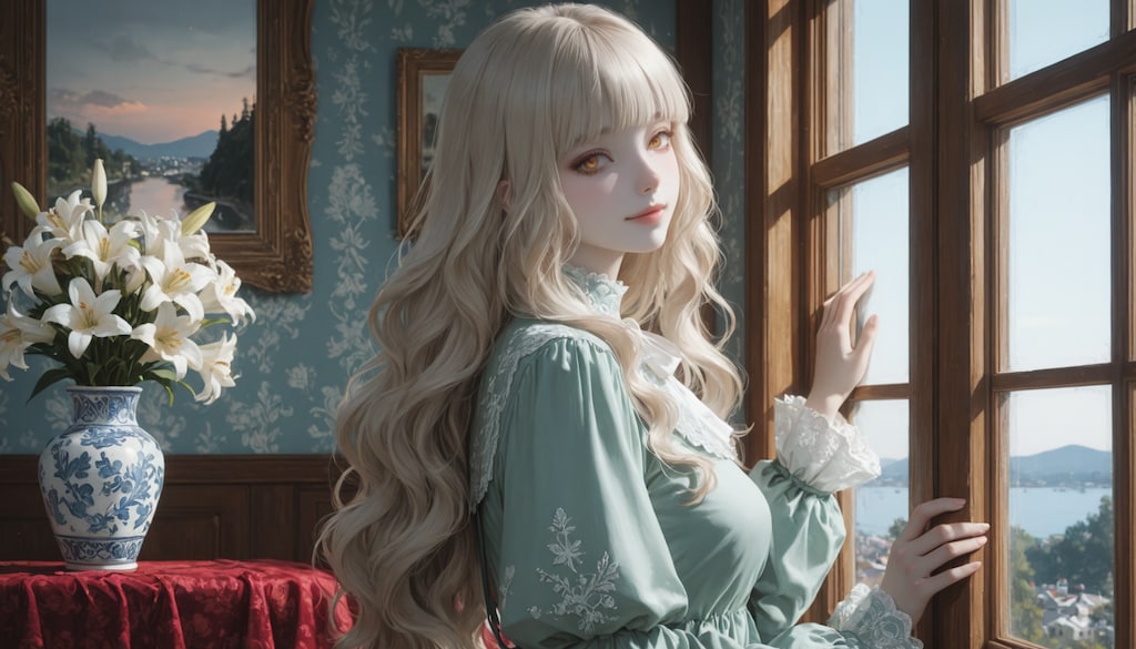 時の瞬き・窓辺