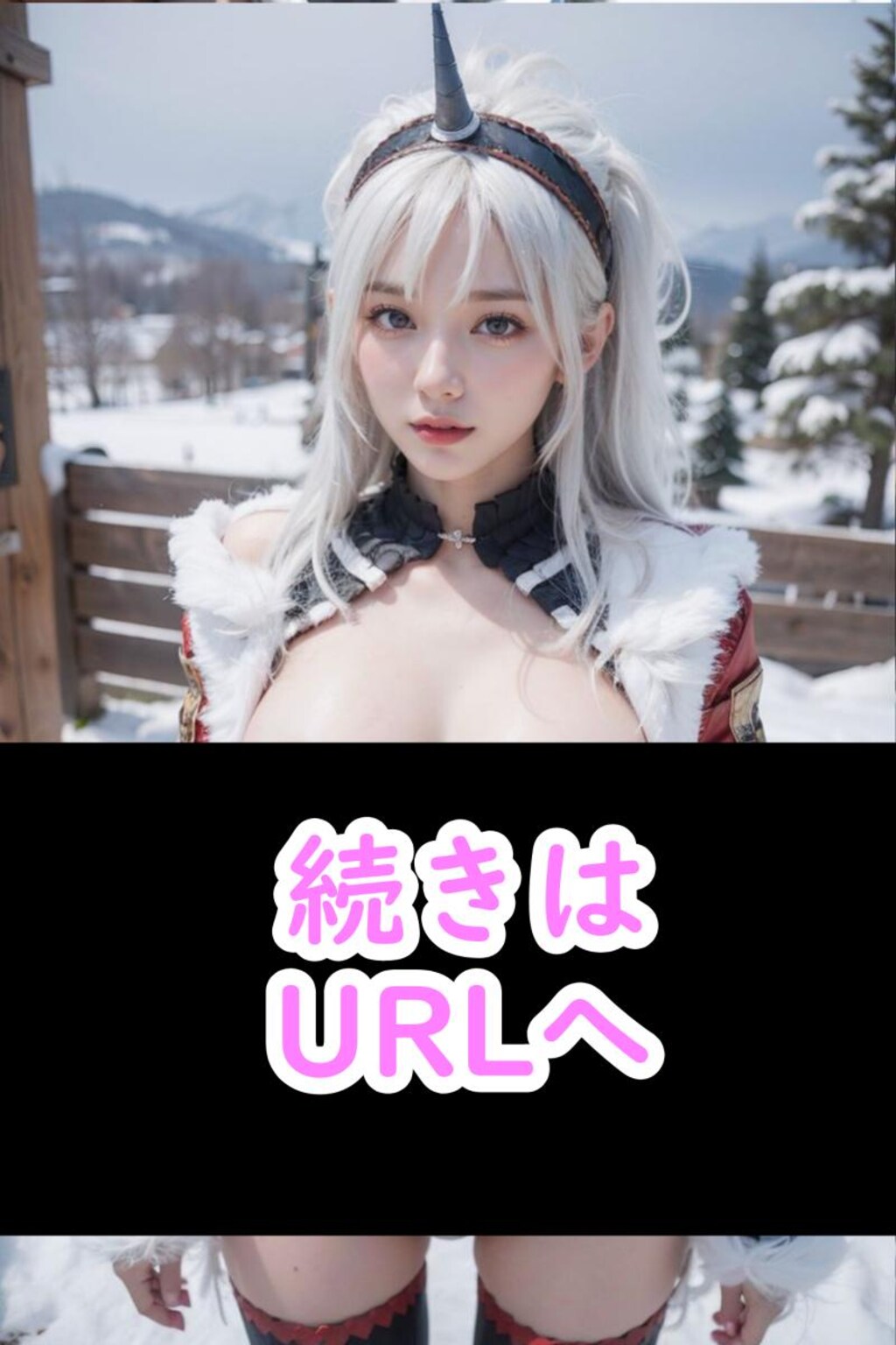 エチエチ谷間で美人すぎるモンハン・キリンコスプレイヤー💕