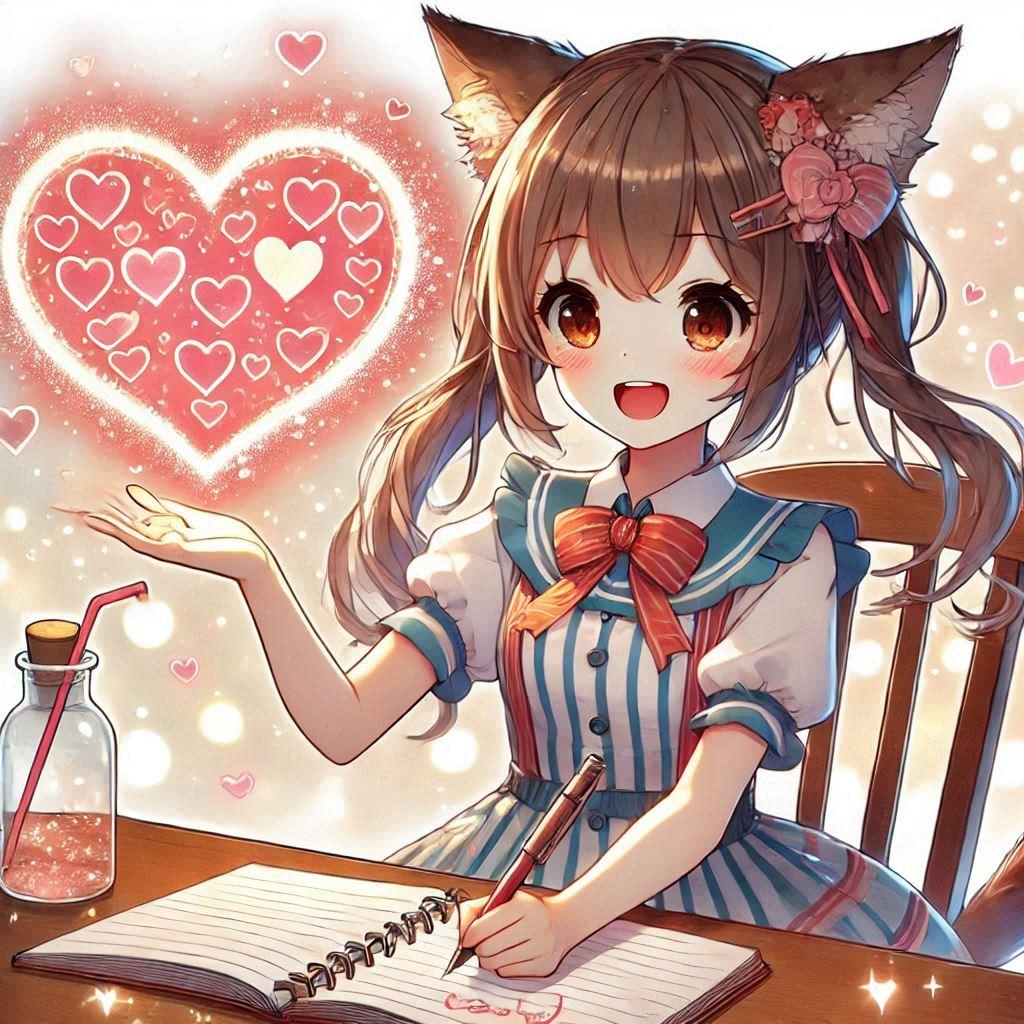 [Dalleさんで]○ートボールを作る女の子[ハートボール] | の人気AIイラスト・グラビア