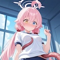 お題箱68小鳥遊ホシノ×体操服ブルマ 2枚目