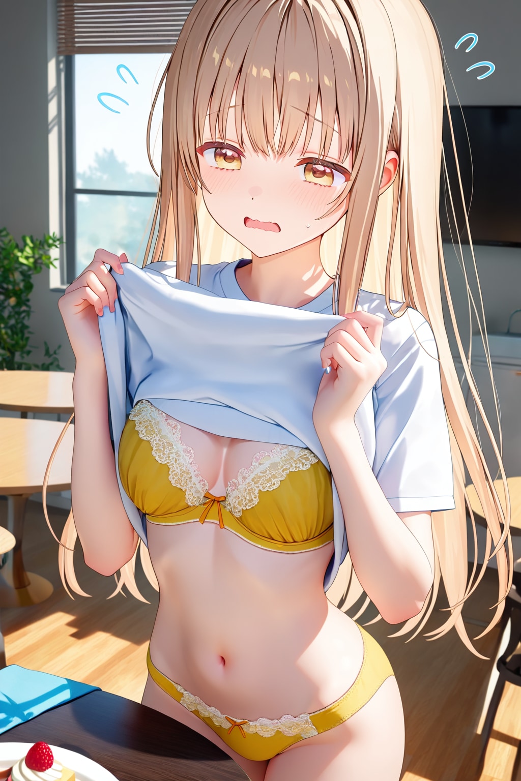 真昼「で、デザートは“おかわり”もありますよ💦」