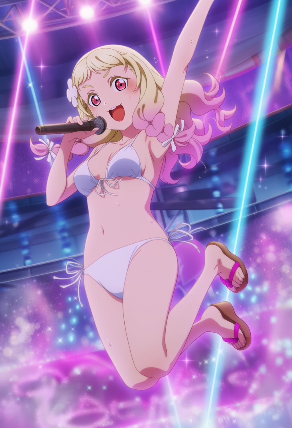 白ビキニライブ