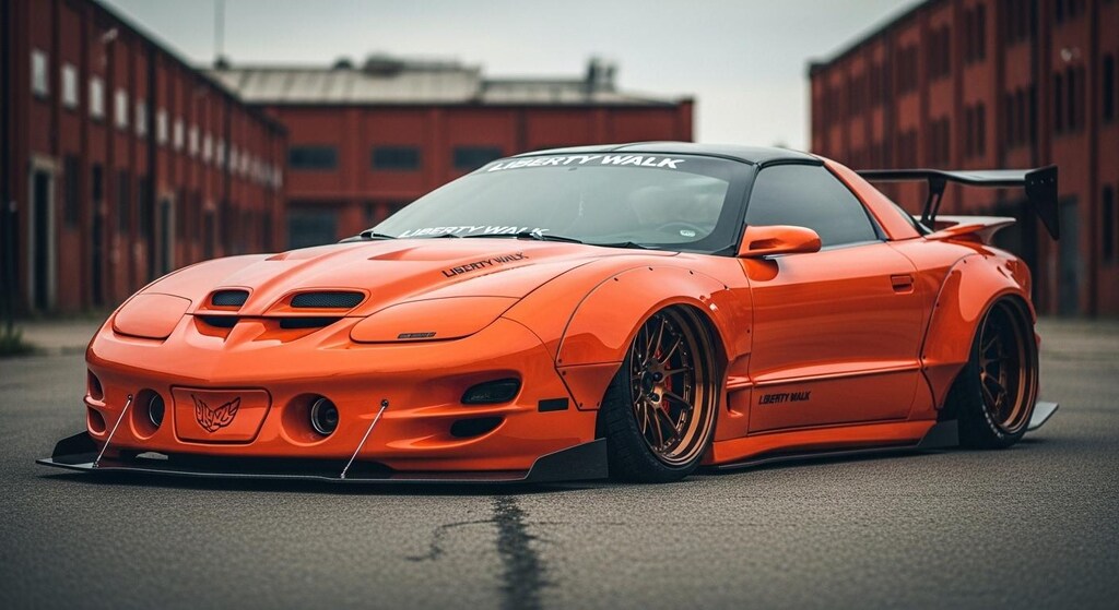 リバティーウォークポンティアックファイヤーバードトランザム