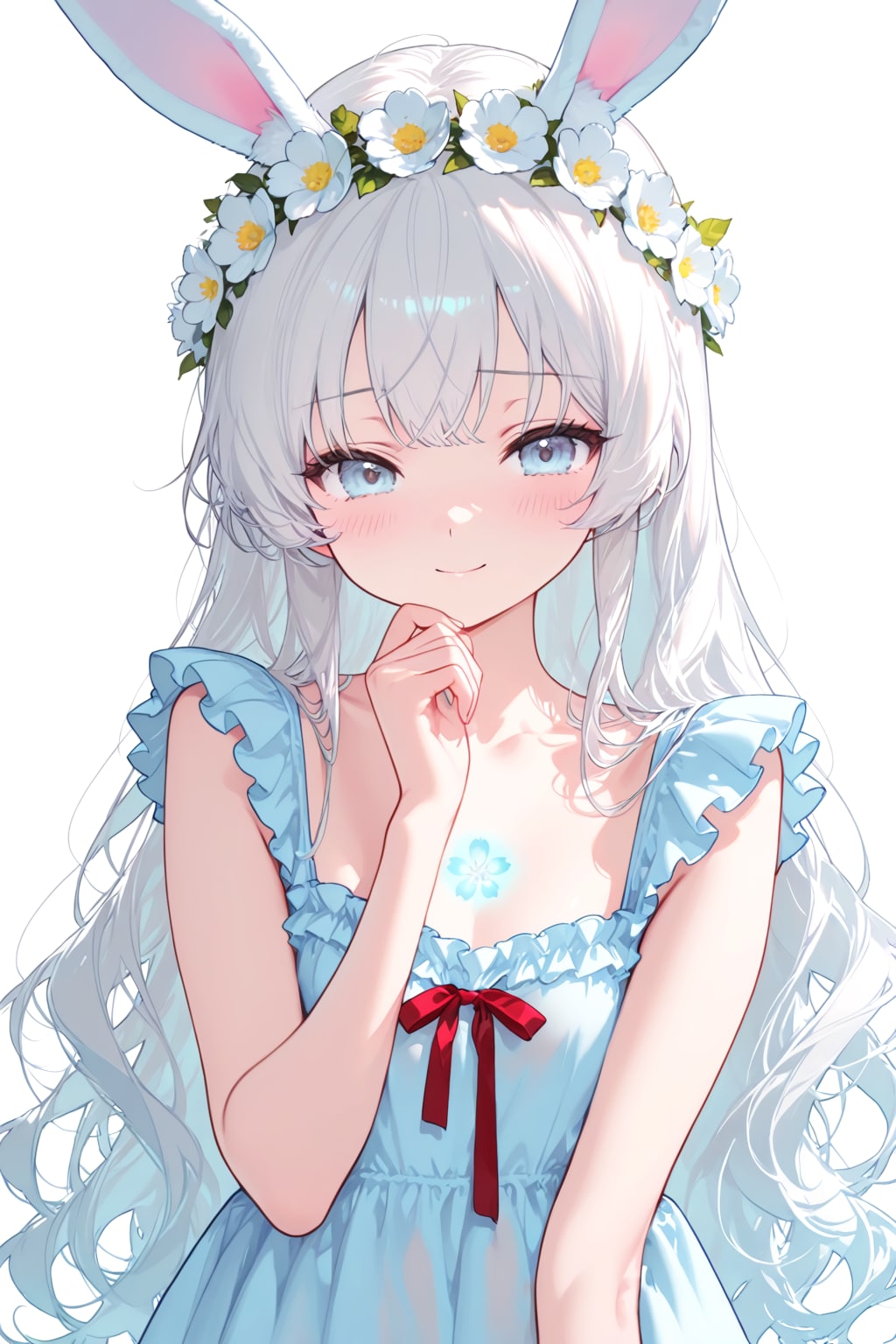 ミルキーブルーの微笑み