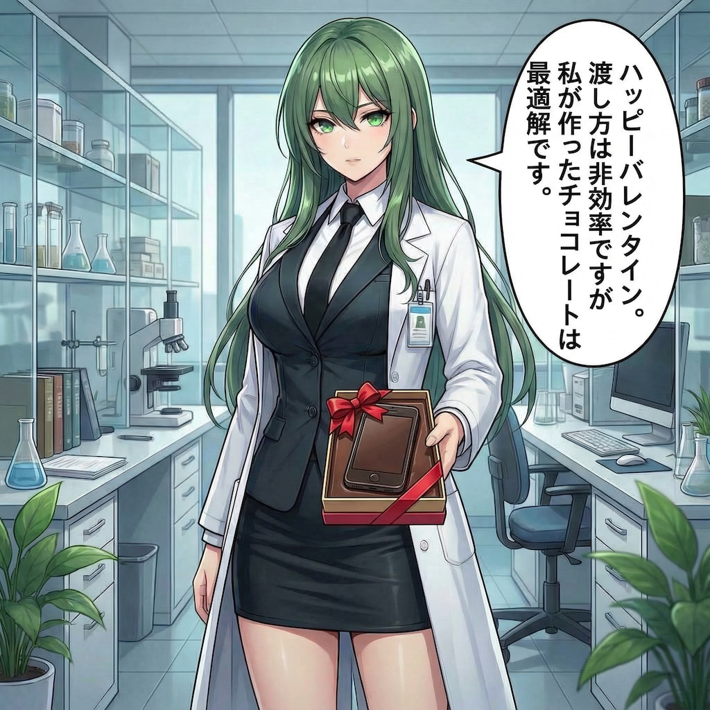 エメルダからのバレンタインチョコ