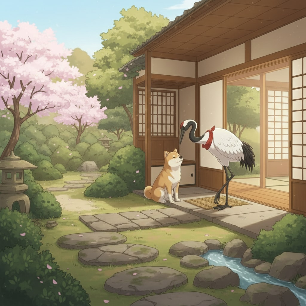 鶴の恩返しザ・ムービー🐶🪿