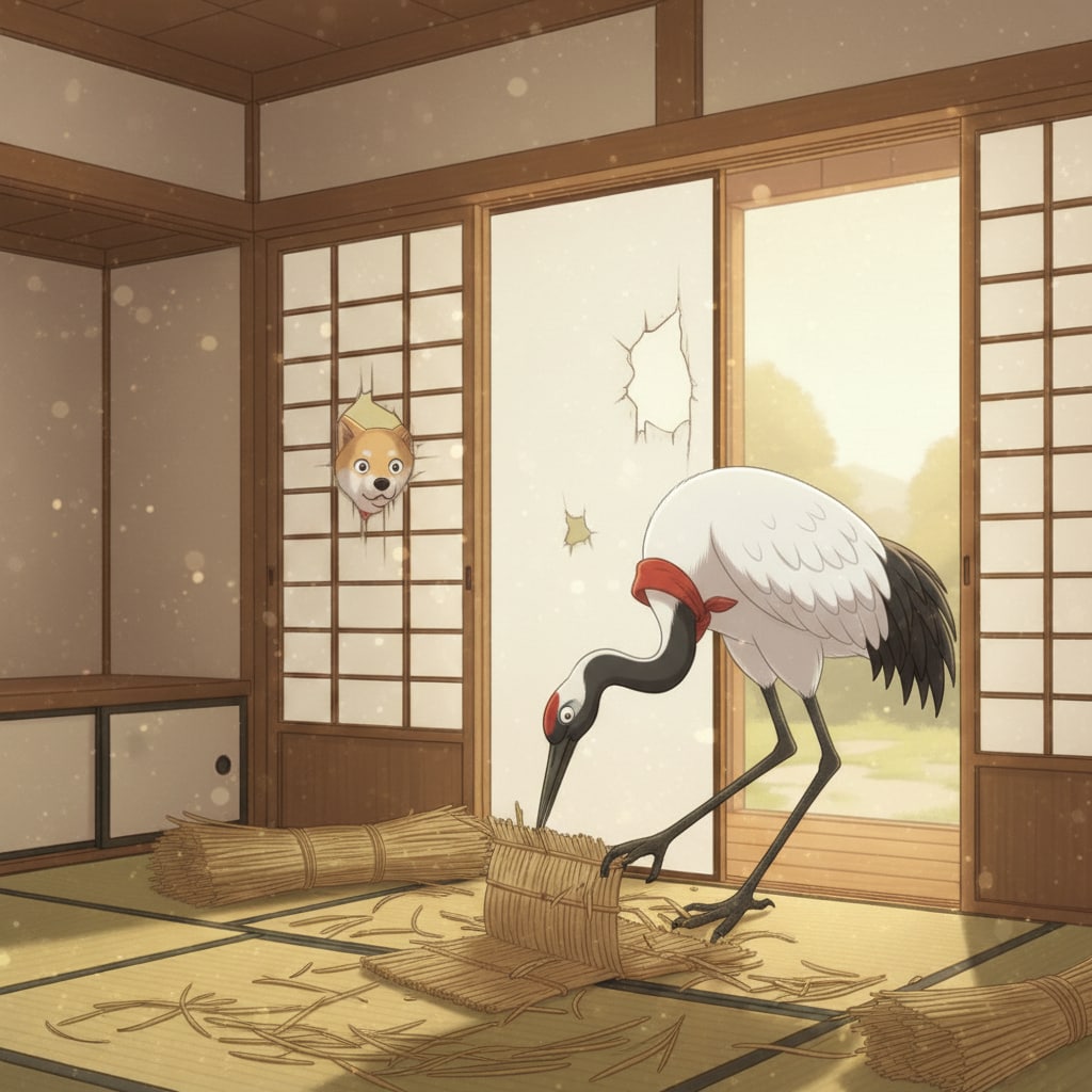 鶴の恩返しザ・ムービー🐶🪿